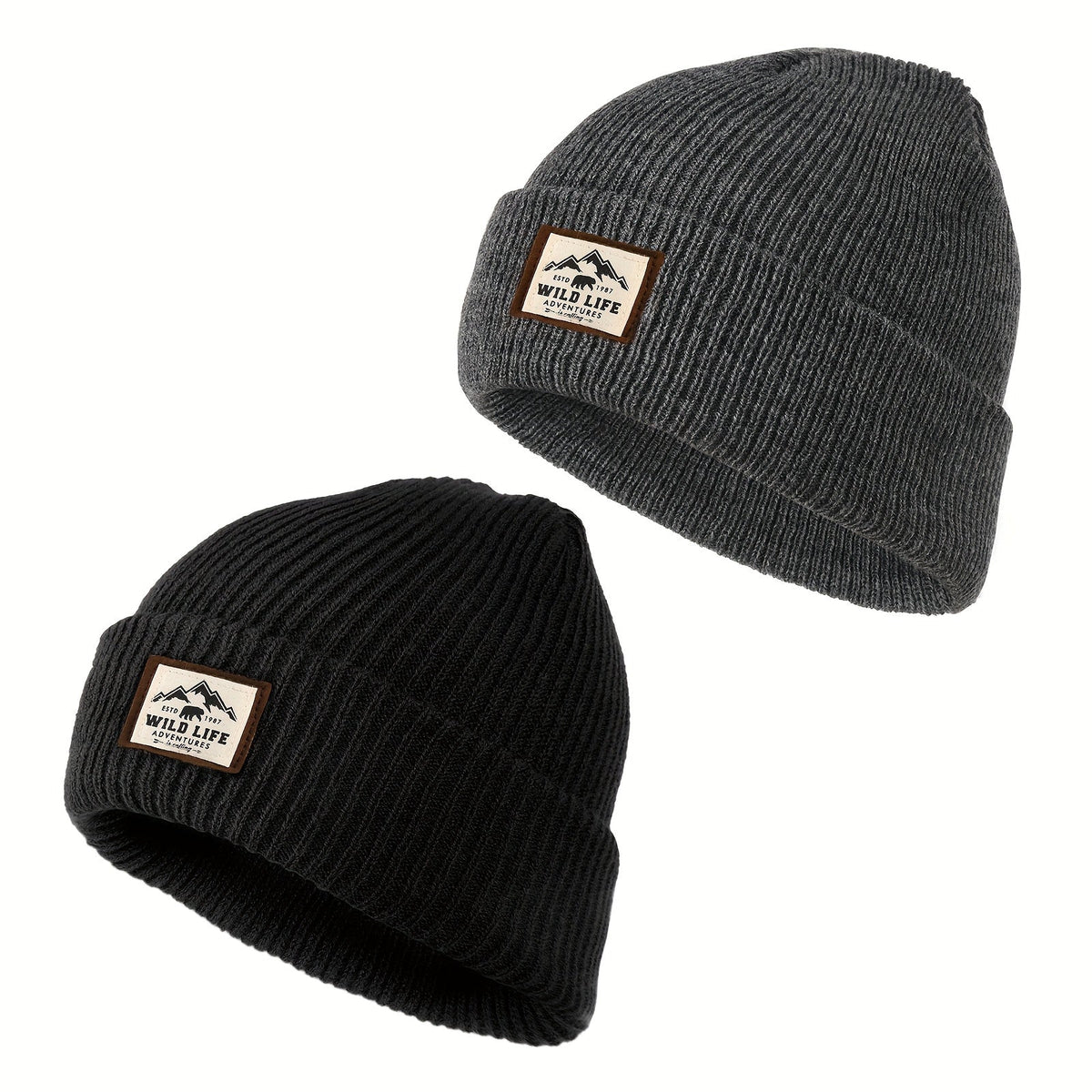 Pandaize Retro Beanie: Stylish Winter Hat for Men & Women