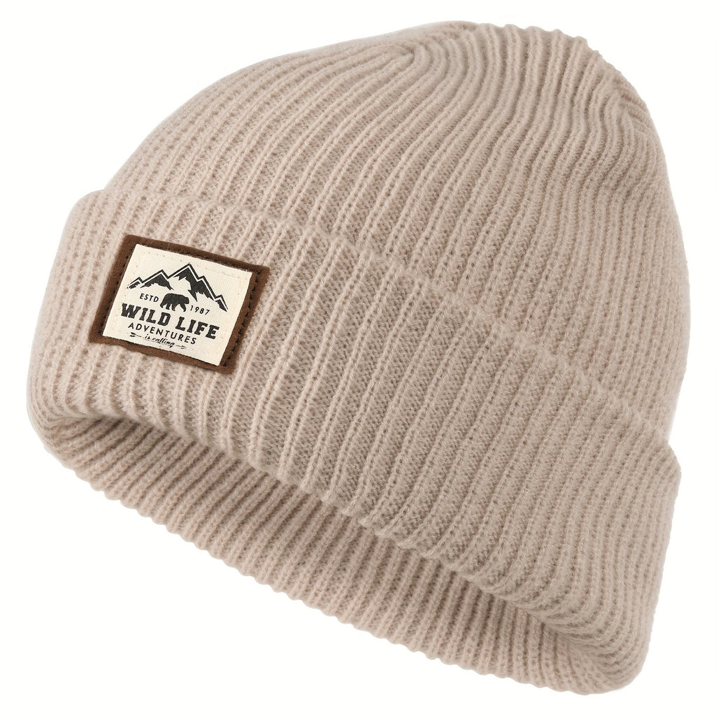 Pandaize Retro Beanie: Stylish Winter Hat for Men & Women