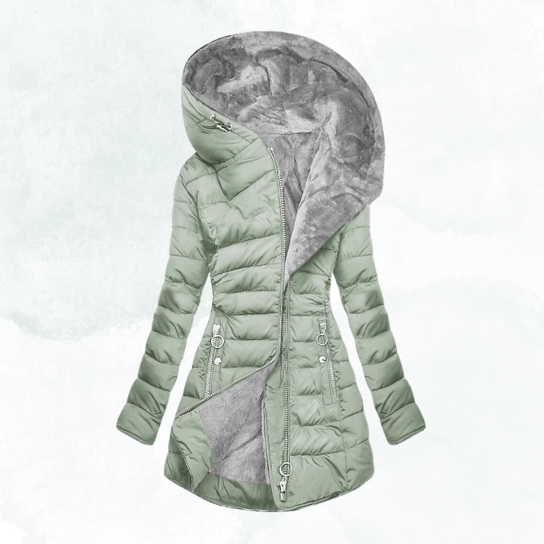 Luxurious Faux Fur Insulated Winter Coat