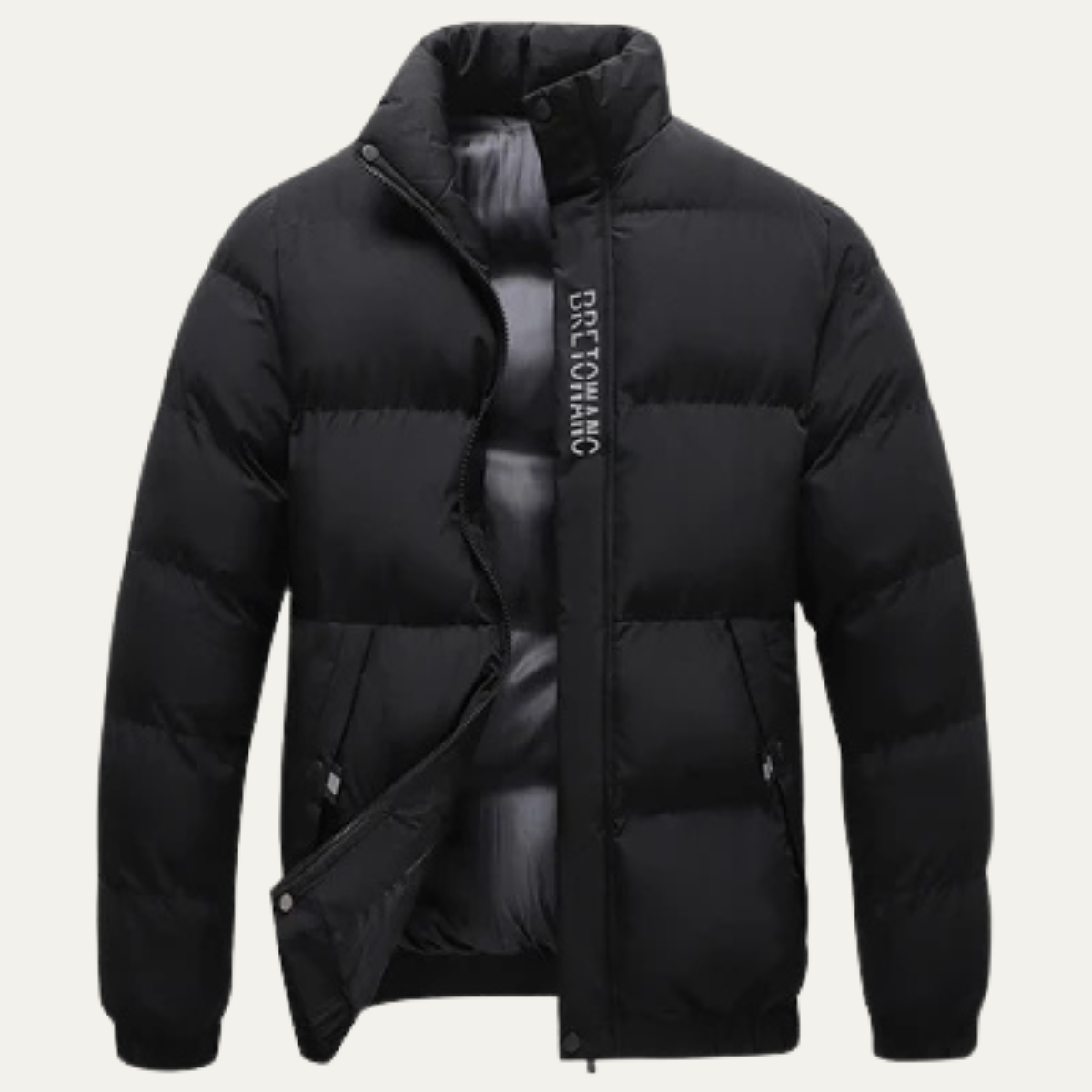 Insulated Men's Puffer Parka - Thick Warm Winter Coat