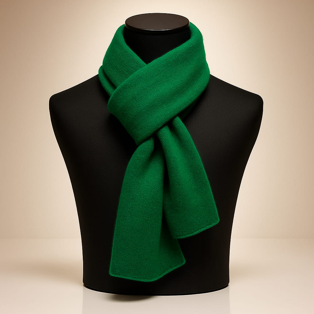 Soft Knitted Winter Scarf