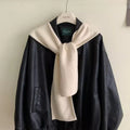 Knitted Hooded Scarf