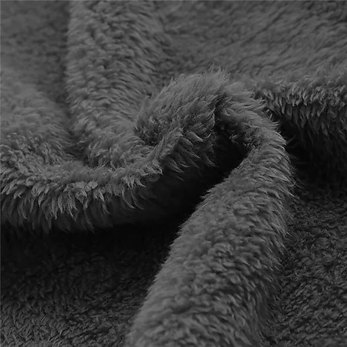 Thermal Men's Fleece Lined Hooded Winter Coat