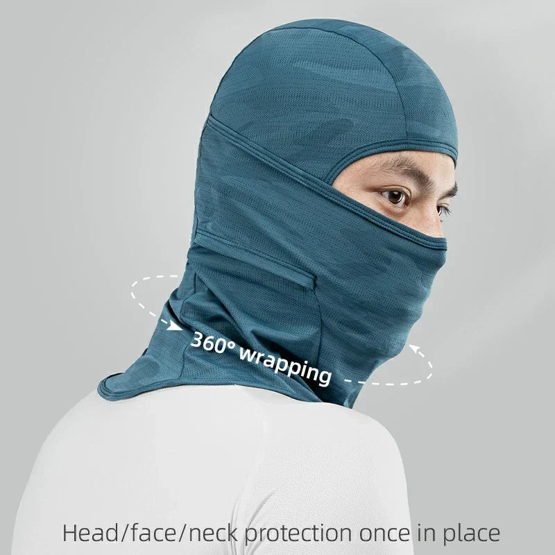 ROCKBROS Summer Ice Silk Balaclava Face Mask