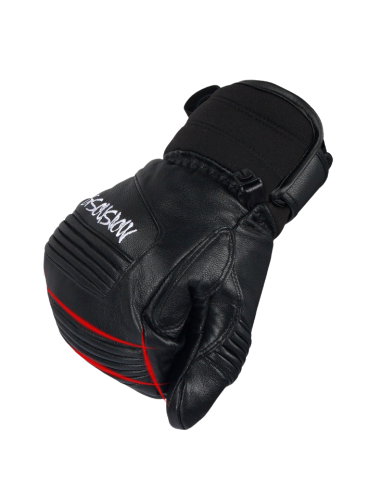Unisex Snow Gloves Winter Leather Ski Mittens - Gsou Snow