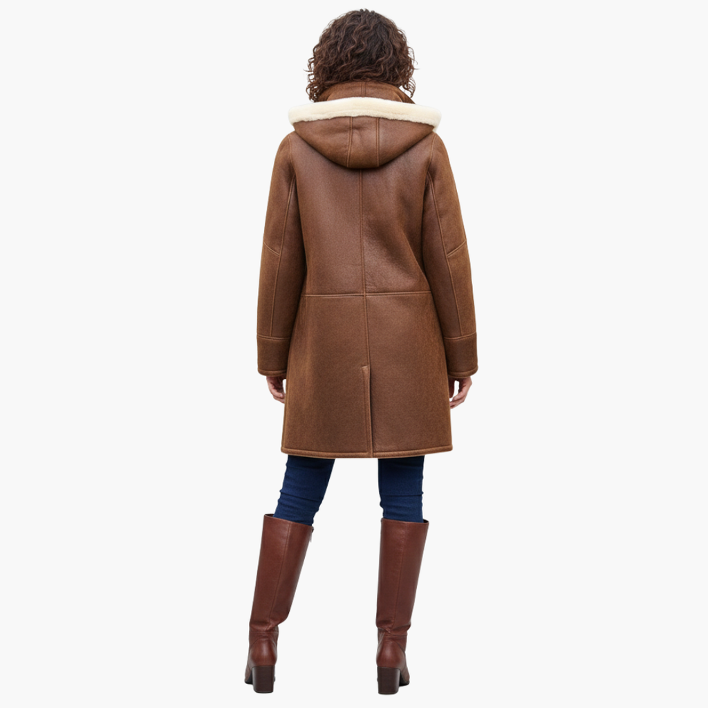 Warm Waterproof Parka for Women with Hood