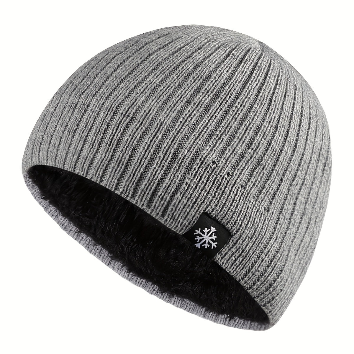 Pandaize Men's Thickened Knitted Hat - Windproof & Warm