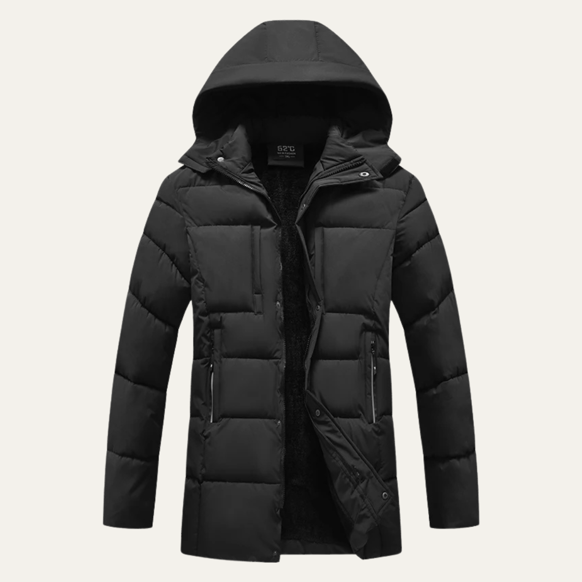 Warm Waterproof Men's Cotton Parka Jacket
