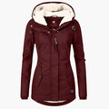 Insulated Ladies Snow Jacket with Thermal Filling