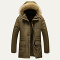 Waterproof Insulated Men's Down Parka Coat