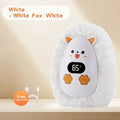 Electric Hand Warmer USB Rechargeable – Plush Soft Cover, 3 Heat Settings, Fast Heating Pocket Warmer for Home, Office & Outdoor Winter Use