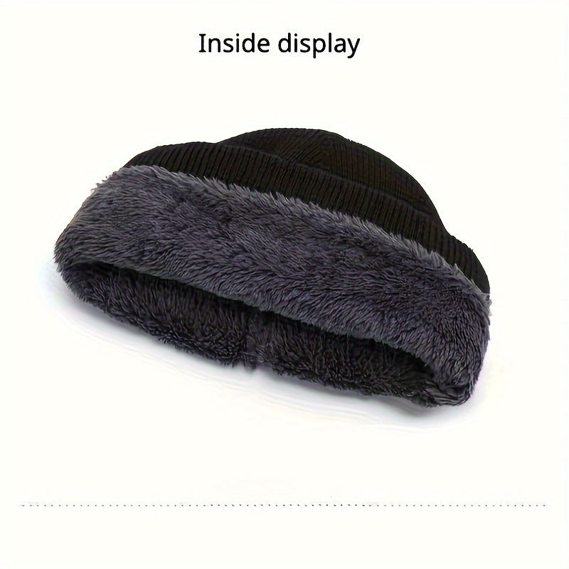Pandaize Classic Men's Thick Warm Beanie Hat