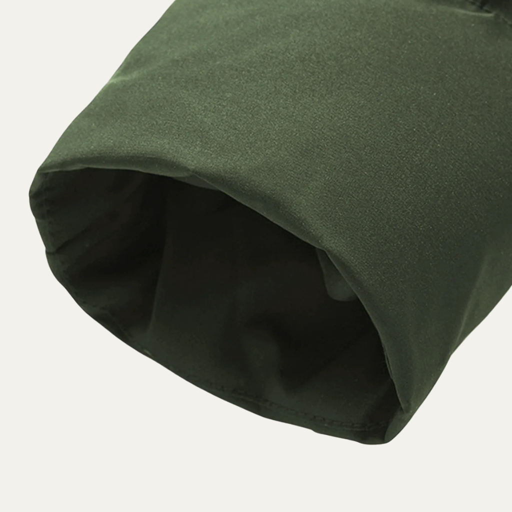 Warm Men's Puffer Parka Jacket with Pockets