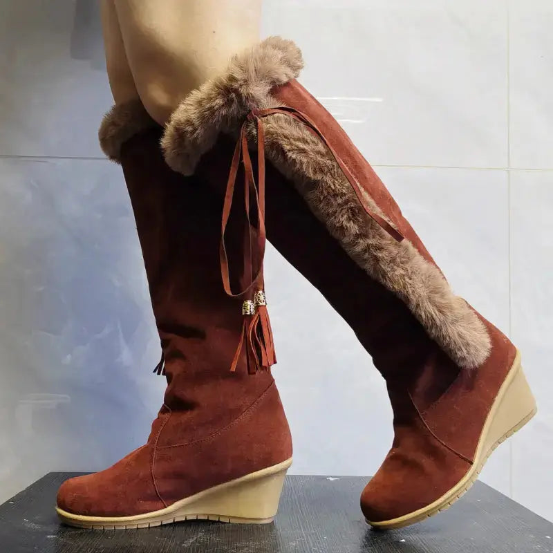 Tall Cozy Women's Winter Boots