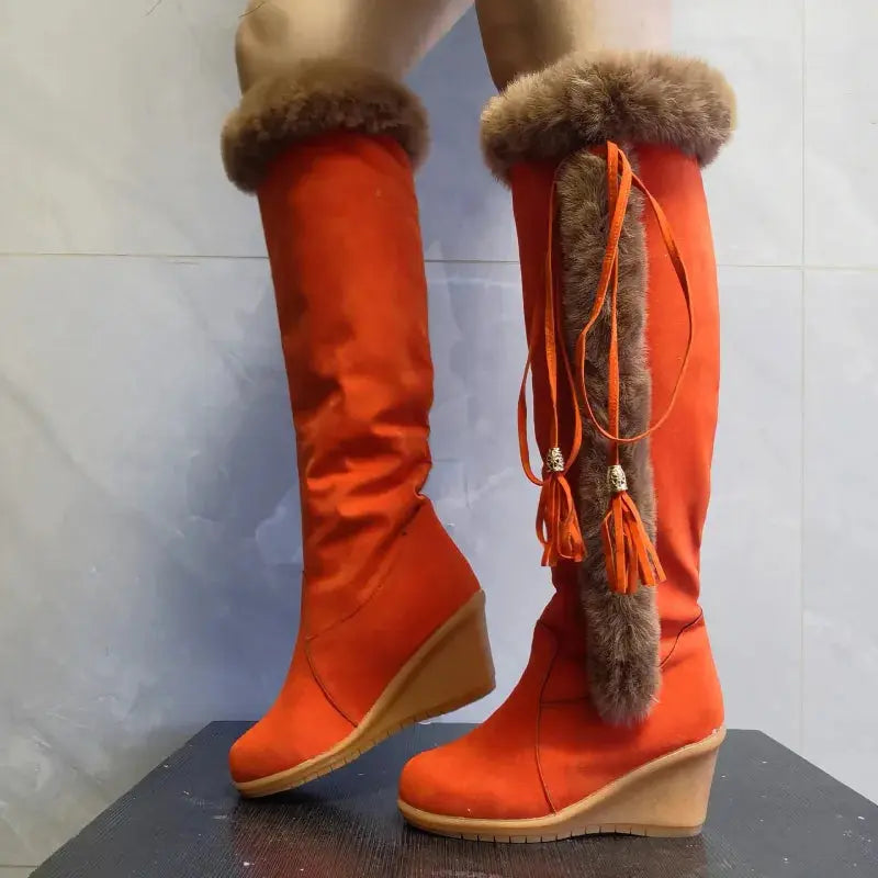 Tall Cozy Women's Winter Boots