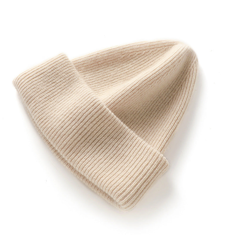 Cozy Cashmere Knit Beanie: Luxury Warm Winter Hat