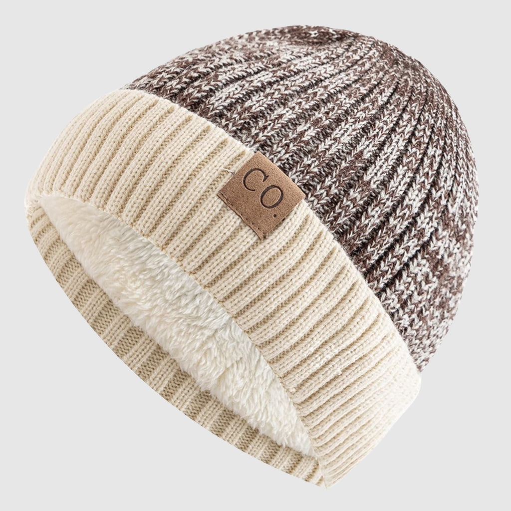 Warm Fit Winter Beanie | Thick Ribbed Lined Hat