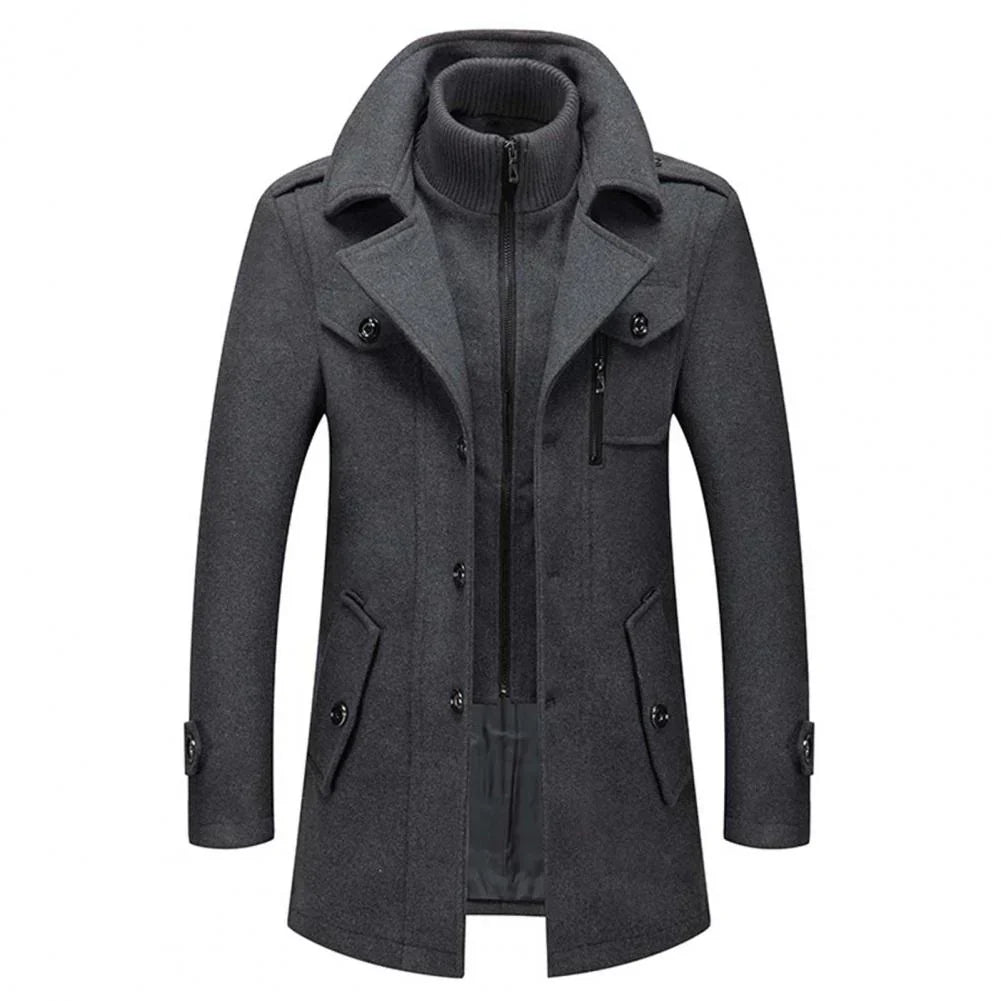 Insulated Mens 2 Piece Winter Parka Coat