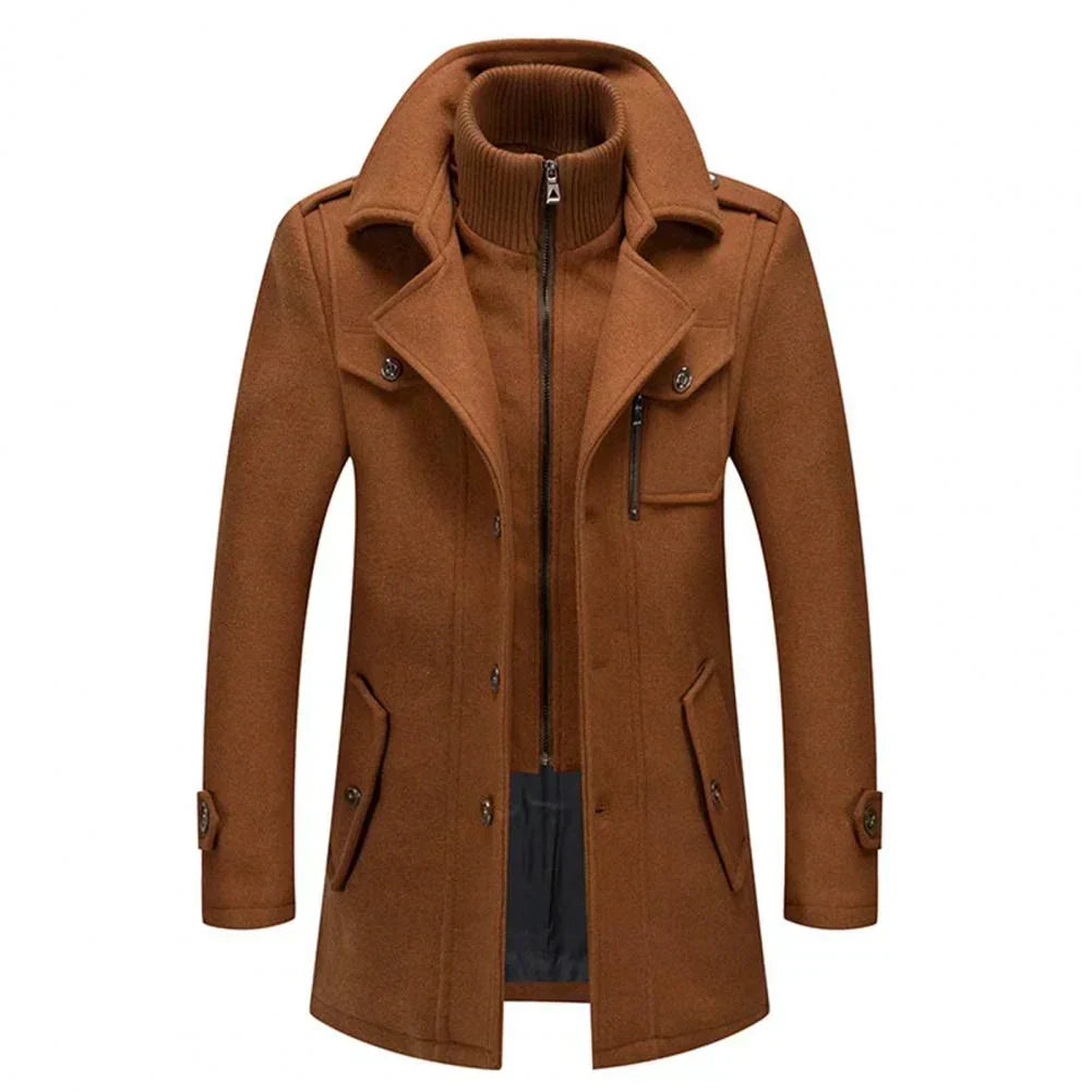 Insulated Mens 2 Piece Winter Parka Coat