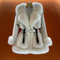 Stylish Women's Winter Coat - Warm and Fitted Design