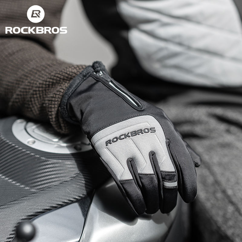 Winter Fleece Long Finger Gloves