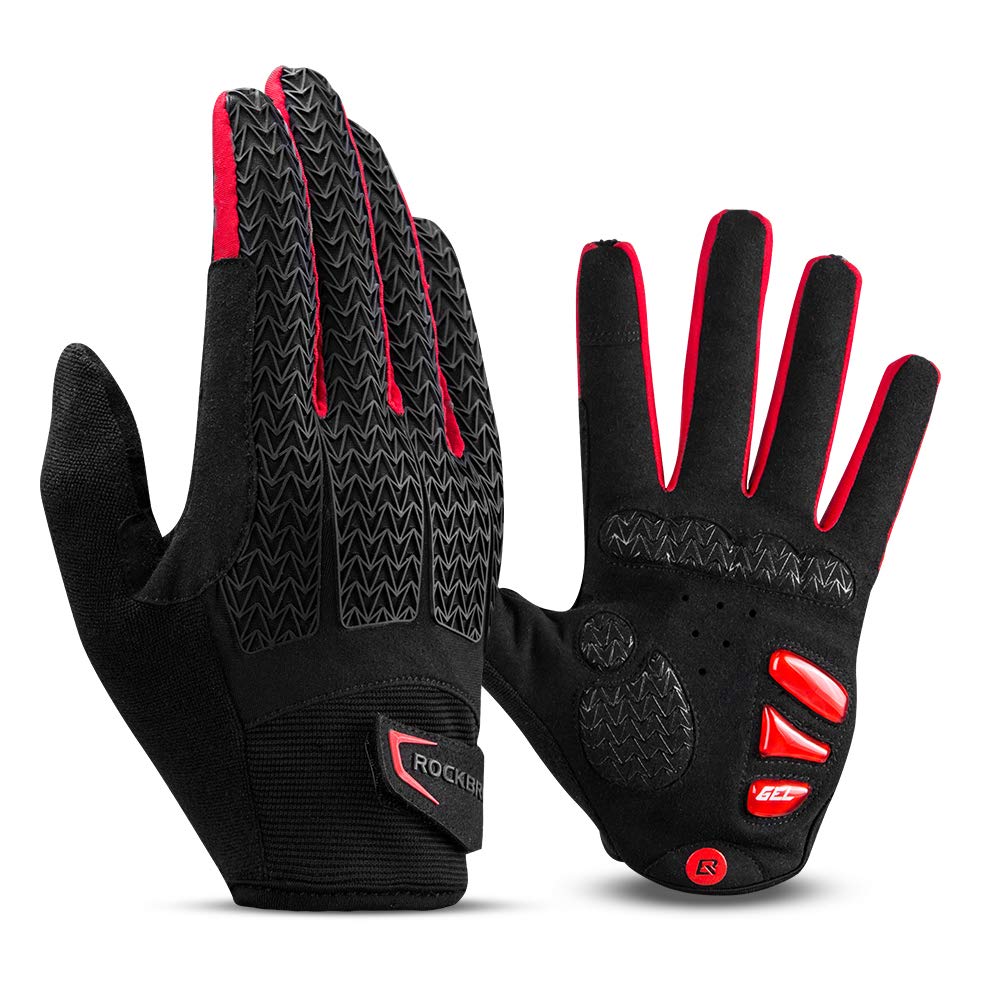 ROCKBROS Winter Cycling Windproof Anti-Slip Thermal Bike Gloves for Cycling,Biking,Running