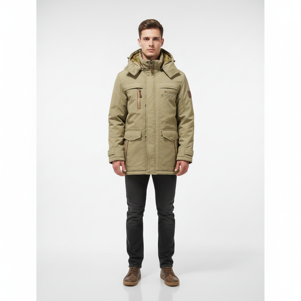 Insulated Waterproof Parka Jacket
