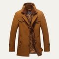 Warm Waterproof Men's Wool Winter Jacket