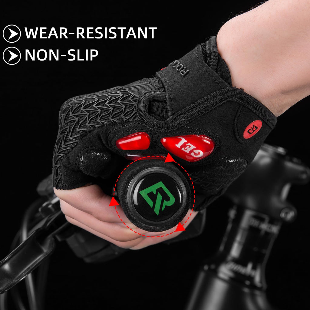 ROCKBROS Winter Cycling Windproof Anti-Slip Thermal Bike Gloves for Cycling,Biking,Running