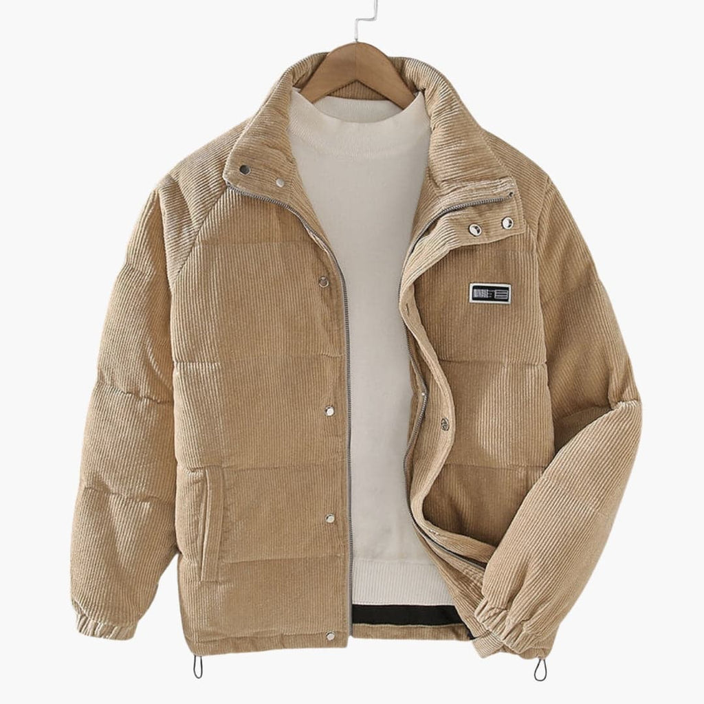 Tall Collar Mens Winter Jacket