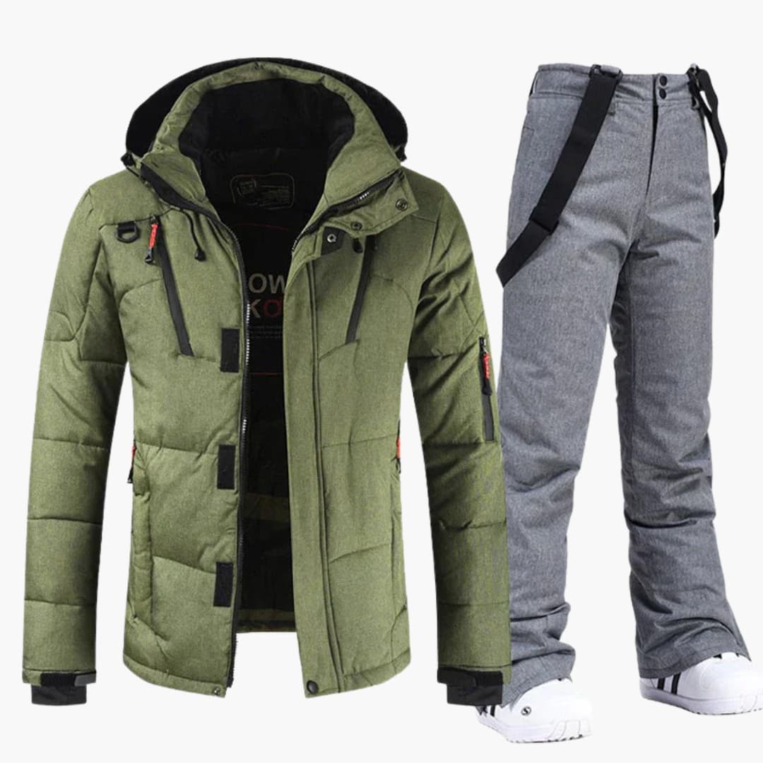 Men's Snow Jacket and Pant Combo