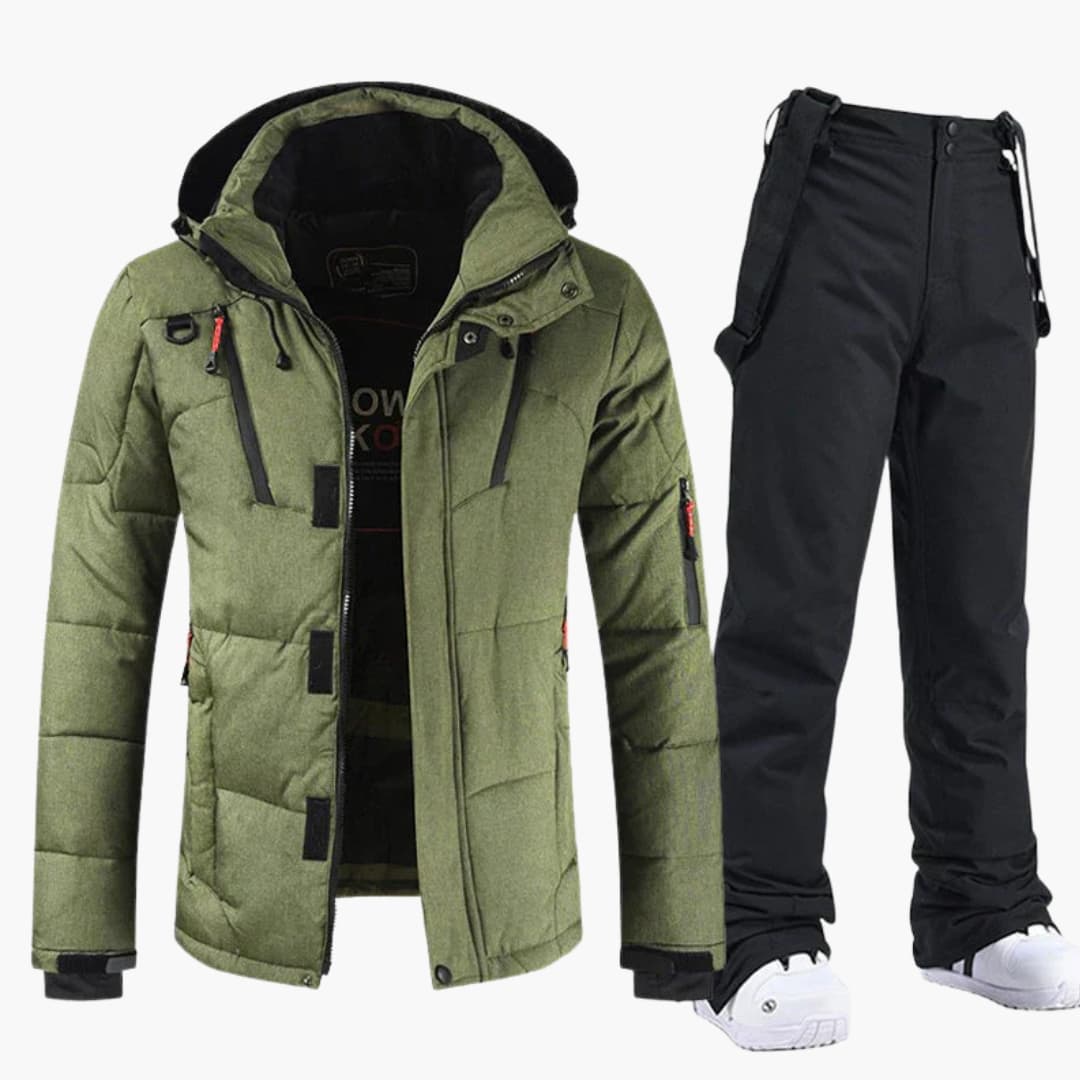 Men's Snow Jacket and Pant Combo