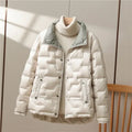 Warm Padded Down Coat | Casual Fit Quilted Jacket