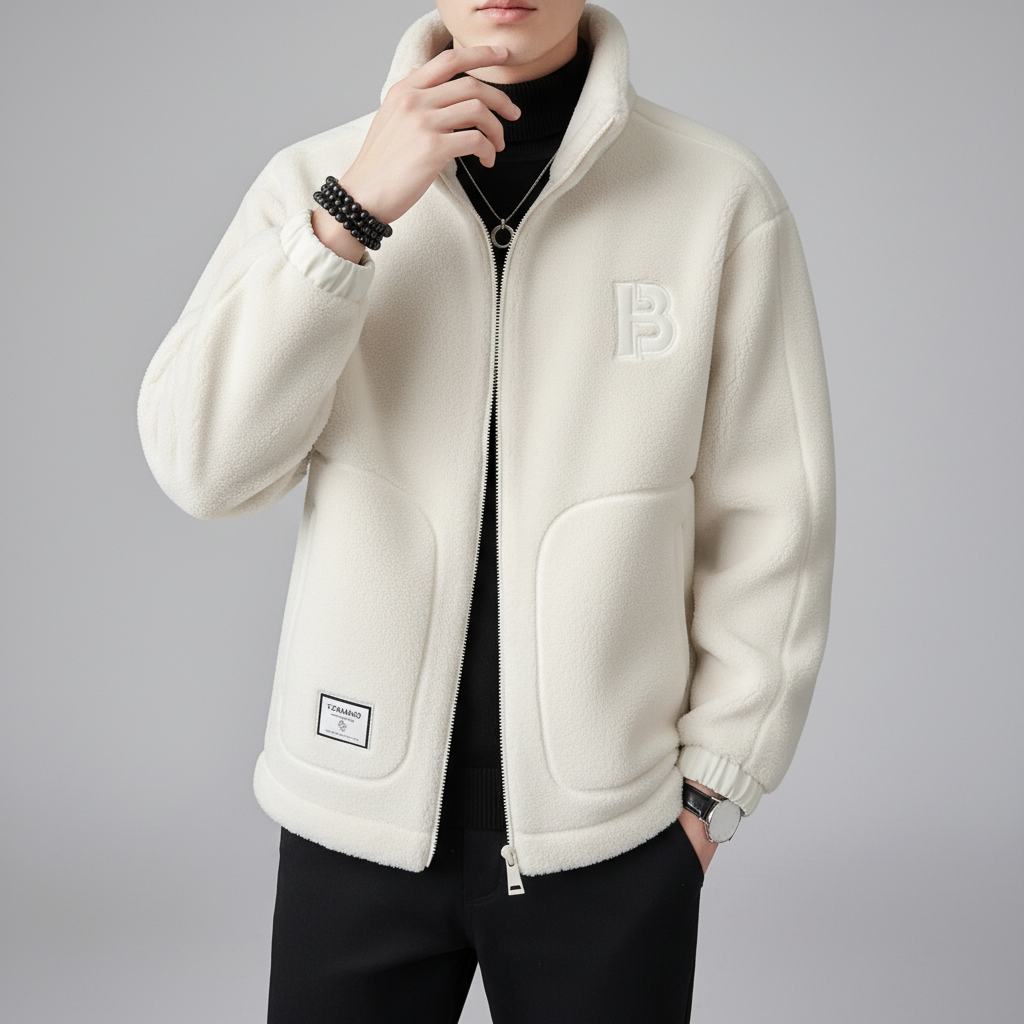 Warm Fleece Coat for Men