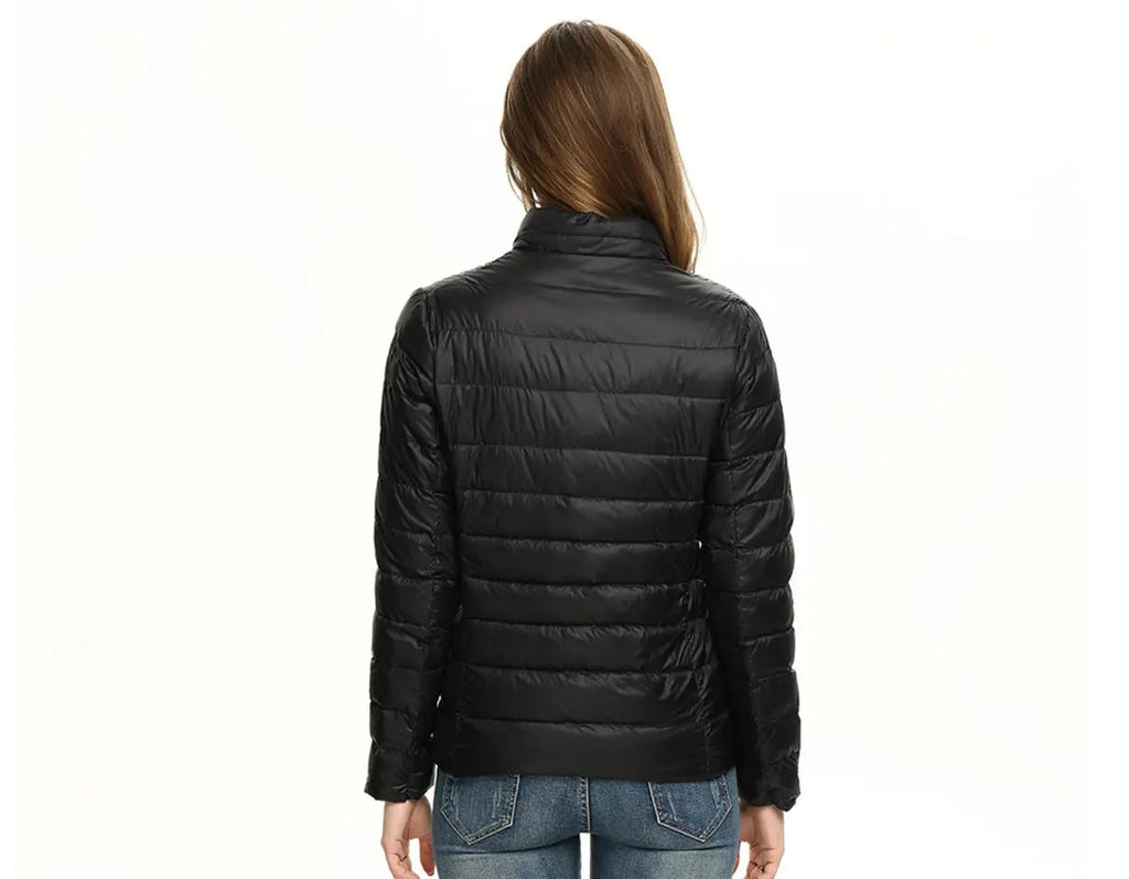 Warm Women's Down Coat - Slim Fit Winter Jacket