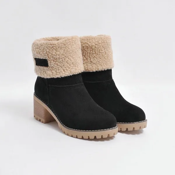 Warm Faux Fur Insulated Women's Boots