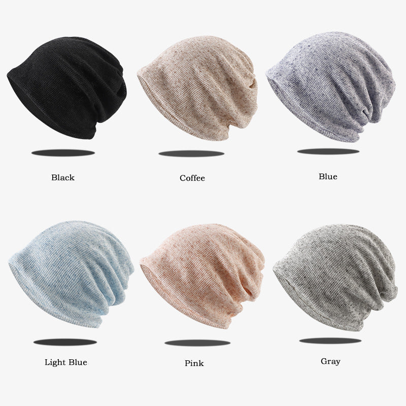 Pandaize Summer Breathable Hollow-out Slouchy Beanie | 2-in-1 Beanie & Neck Warmer