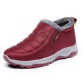 Insulated Warm Snow Boots for Women - Comfortable Slip On Style