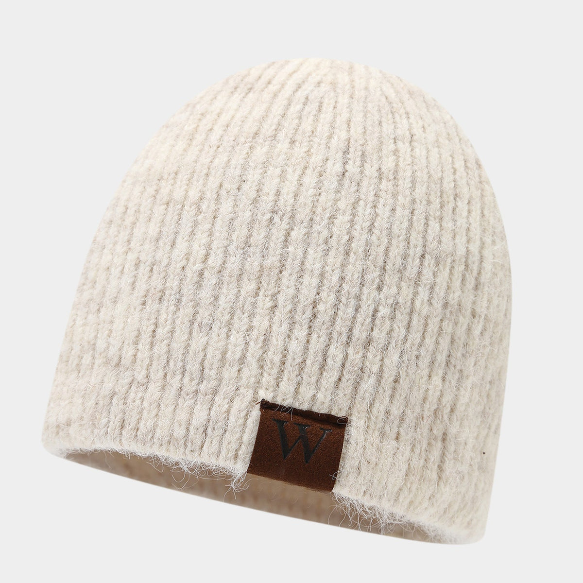 Retro Stripe Knit Beanie - Cozy & Stylish Winter Hat