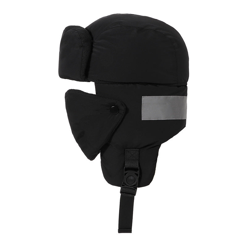 Reflective Winter Lei Feng Hat - Warm & Visible