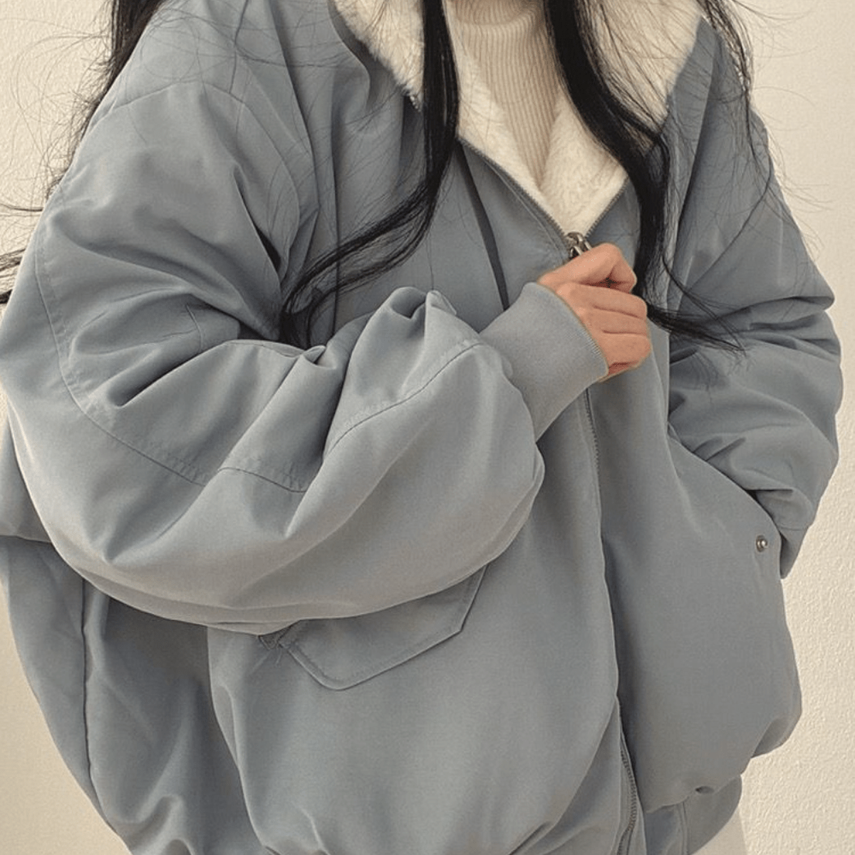 Warm Women's Reversible Hooded Parka Coat