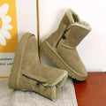 Warm Waterproof Mid Calf Snow Boots