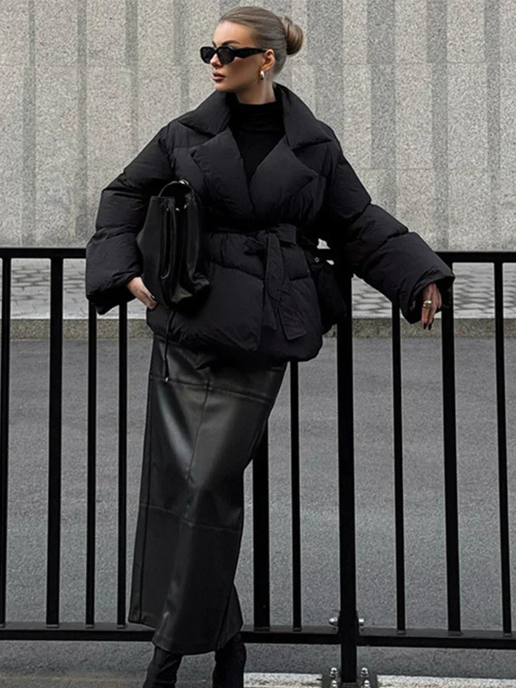 Warm Women's Puffy Winter Coat