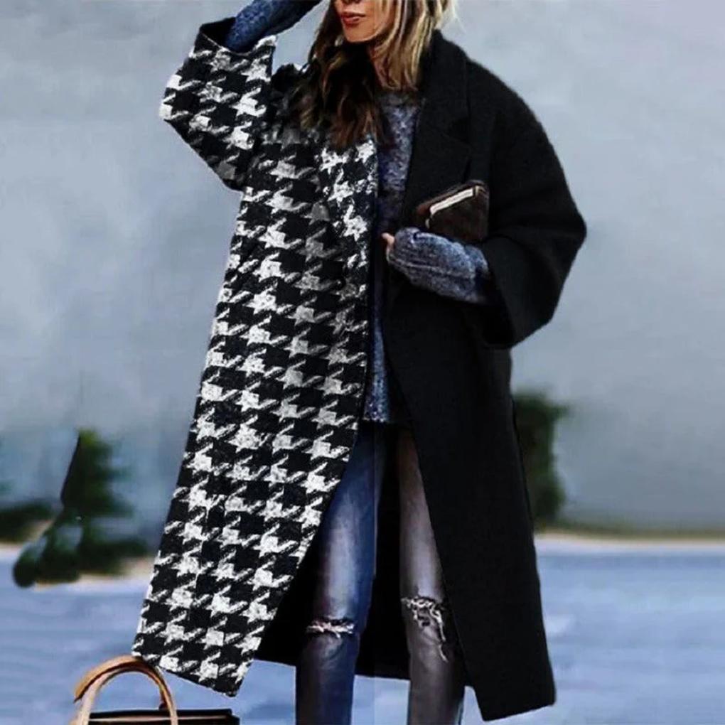 Cozy Winter Long Coat – Thermal Outerwear for Cold Days
