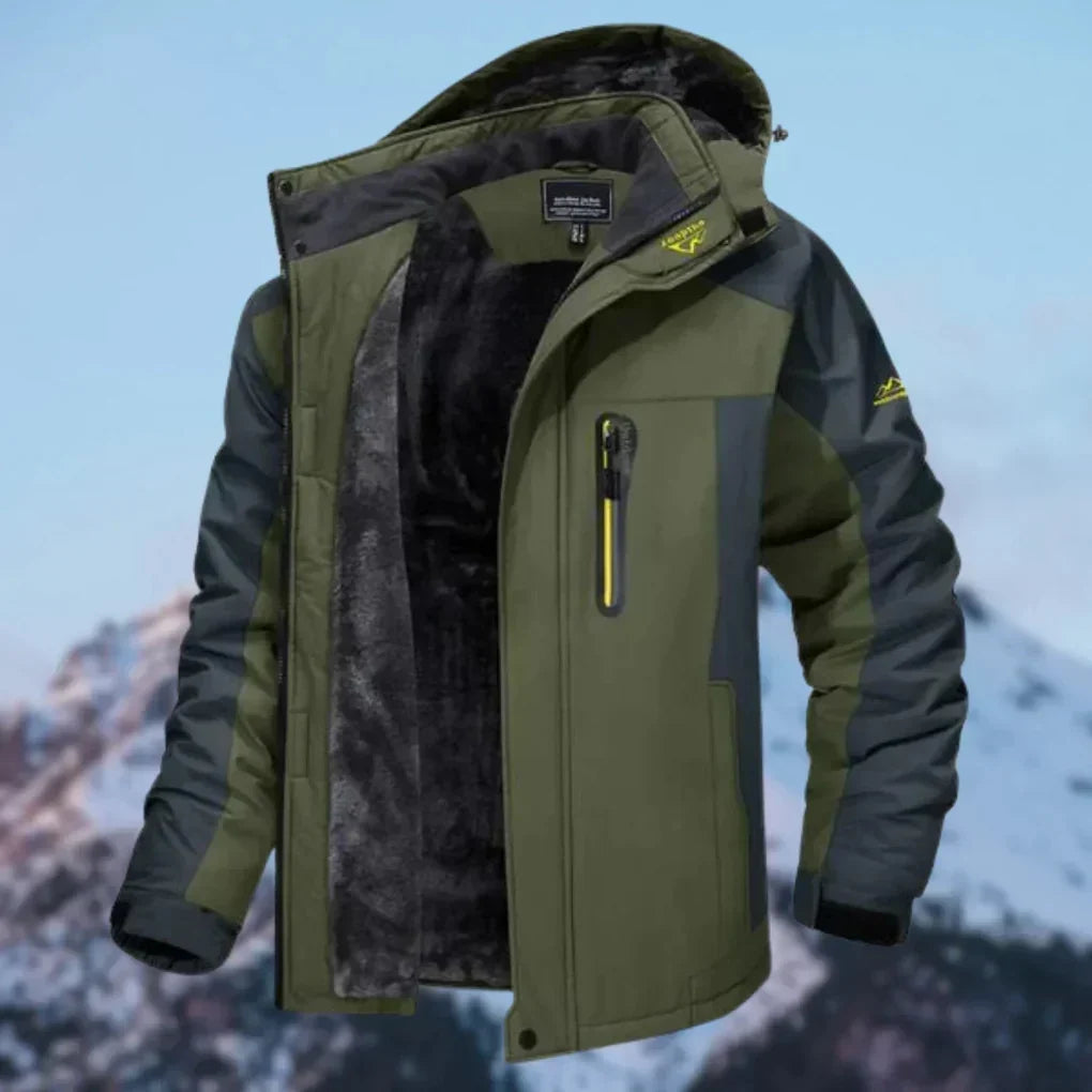 Waterproof Men's Coat Casual Winter Parka