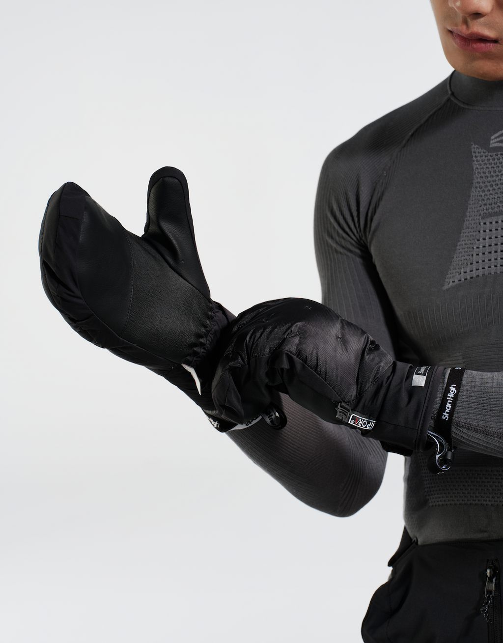 ShanHigh Insulated Waterproof Snow Mittens