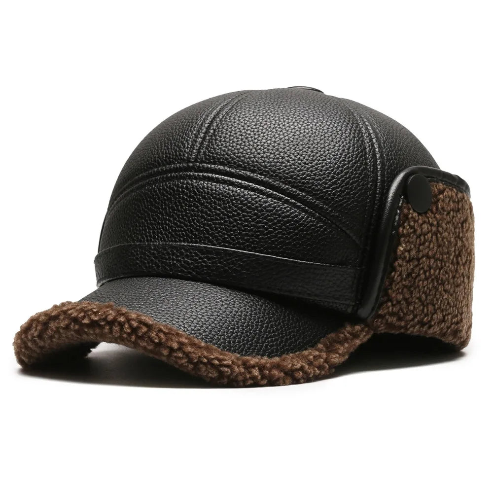 Warm Fleece Lined Baseball Cap