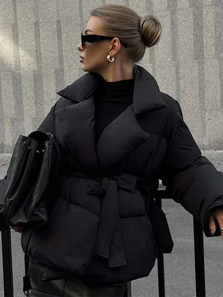Warm Women's Puffy Winter Coat