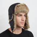 Warm Fleece Trapper Hat with Earflaps