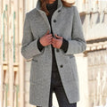 Warm Faux Wool Winter Jacket